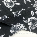 Polyester Spandex Woven Bubble Chiffon Crepe Printed Fabric